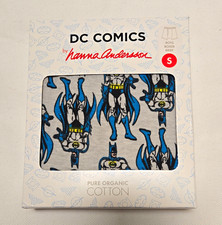 Lot of 4 Hannah Andersson DC Comics Batman Organic Boxer Briefs Small Underwear