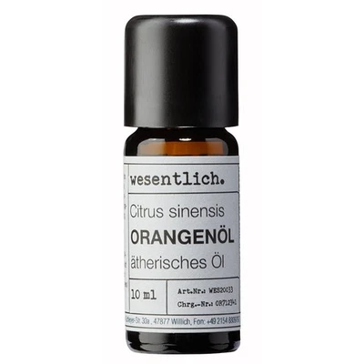Orangenöl (10ml) - 100% naturreines ätherisches Öl von wesentlich.