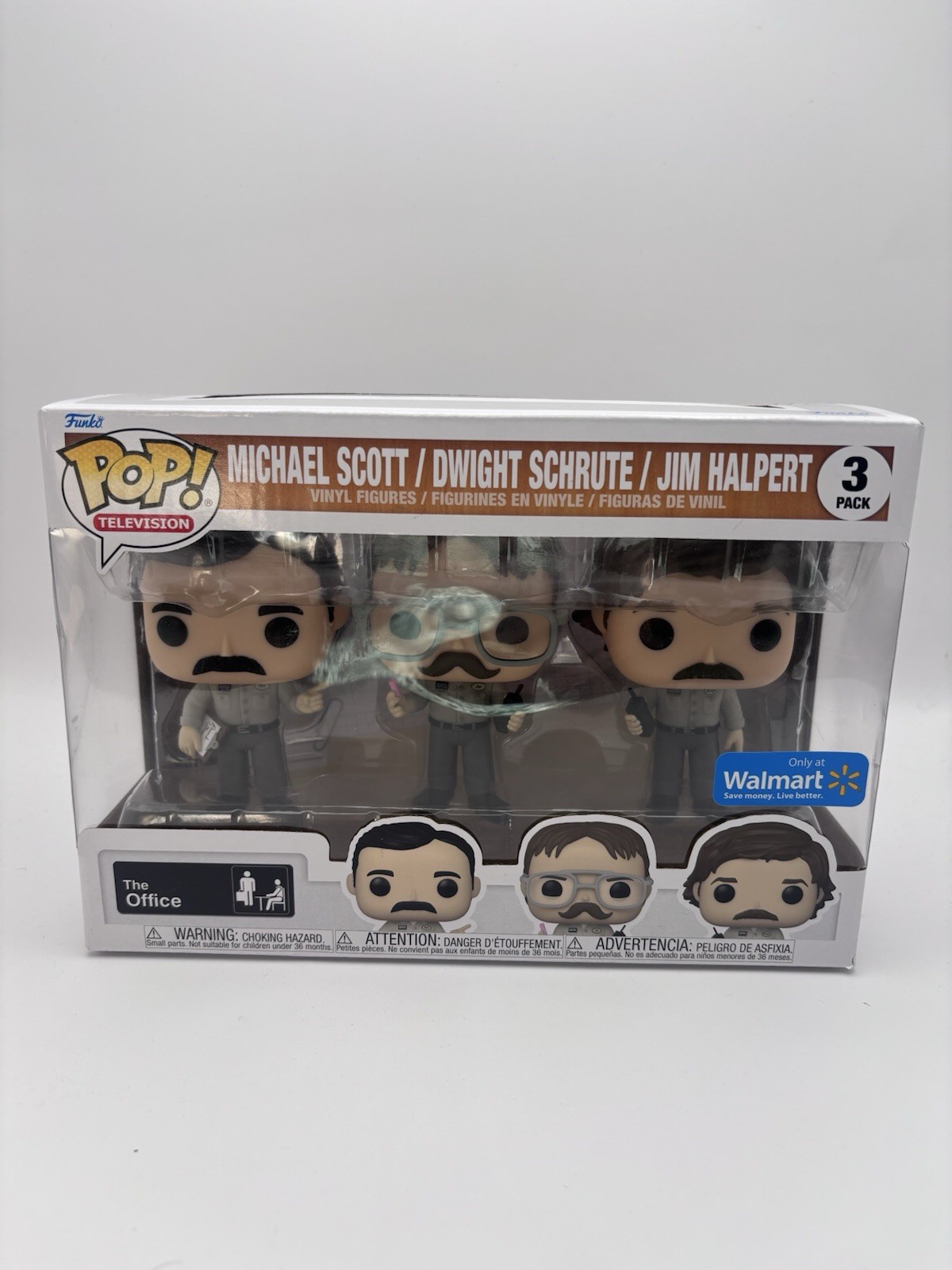 Funko Pop! The Office 3-Pack Michael Scott/Dwight Schrute/Jim Halpert