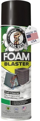 Foam Blaster AC Coil Cleaner for AC Unit | No Rinse Formula for Evaporators