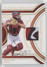 2024 Panini National Treasures Treasured Threads Holo Gold 7/10 Kyle Teel 1j8b