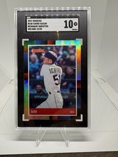 2022 Donruss Voltage Nickname Variation Ichiro Suzuki # 15/25 HOF Mariners POP 1