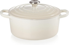 Image of Le Creuset Signature Enamelled Cast Iron Round Casserole Dish With Lid
