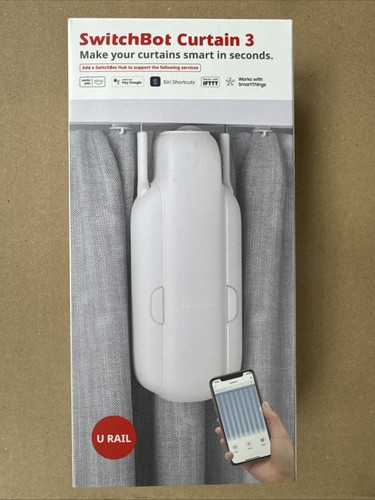 SWITCHBOT Tenda 3 U Rail Sistema di Tende Intelligente Compatibile