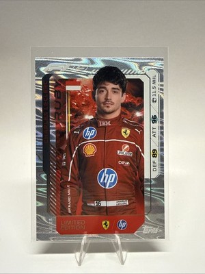 Topps Turbo Attax 2025 Limited Edition Ruby Charles Leclerc