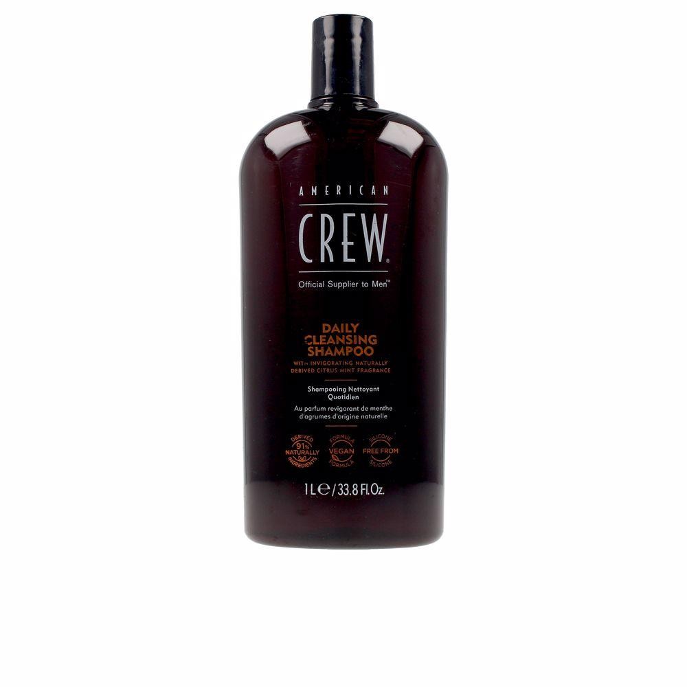 American Crew Chiara Shampoo, Daily Cleanser (Shampoo Liquido, 1000 Ml) - Immagine 2