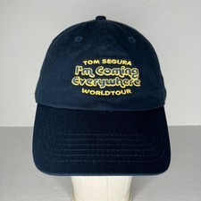 Tom Segura I'm Coming Everywhere World Tour Hat Cap Blue Adjustable Comedian
