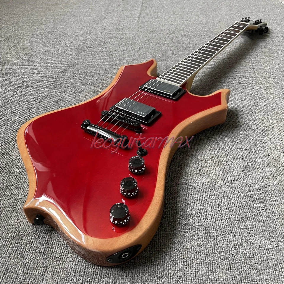 Wylde Audio Nomad Cocobolo Red Electric Guitar Sapele Body HH Pickups Black Part - Image 4 of 4