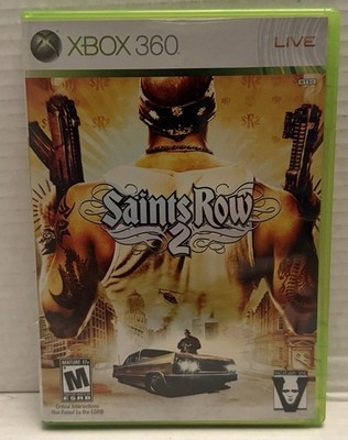 Saints Row 2 (Microsoft Xbox 360, 2008) Complete, CIB - Tested