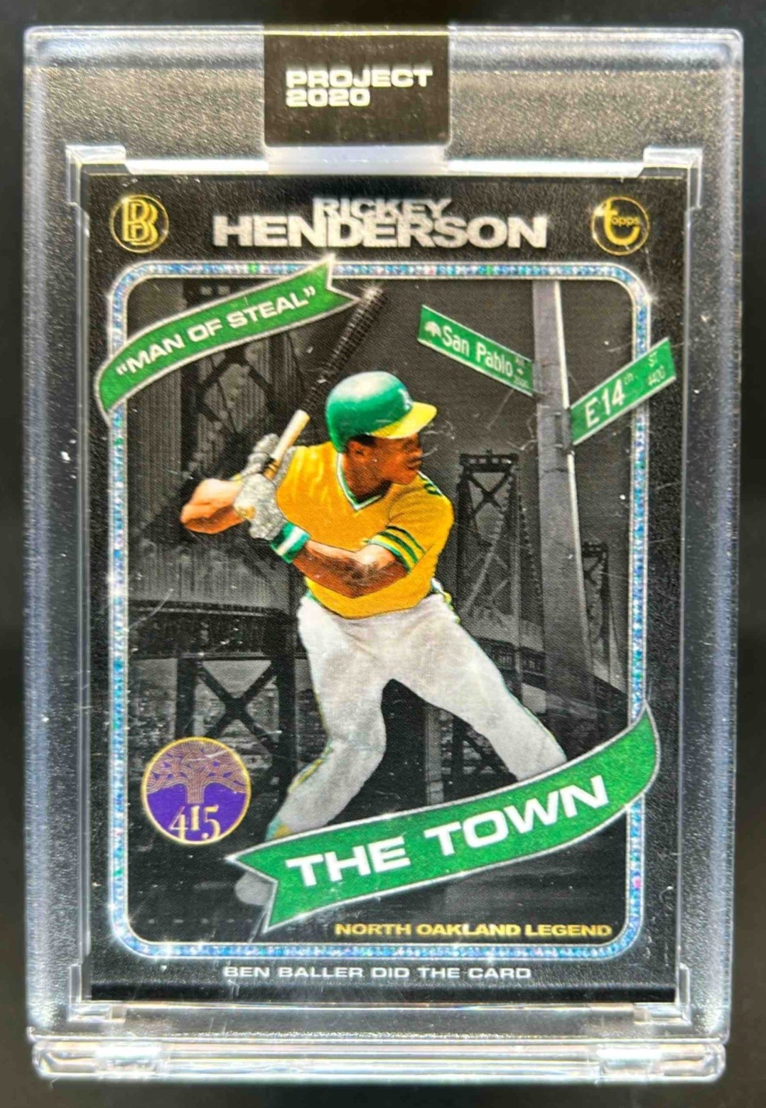 2020 Topps Project Rickey Henderson #71 Athletics