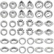 Set of 36 egg tart molds for baking, mini tartlet tins, ensaymada mold