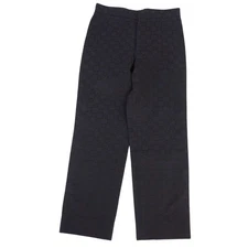 Gucci Pants Long Total Pattern G Logo Cotton Bottoms Womens 38 Used MOLO-0