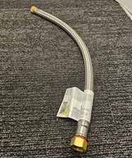 (QTY 2) Everbilt 1000 047 565 Water Heater Supply Line 3/4" x 3/4" x 24"