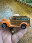 Vintage Hot Wheels Woody Wagon 40's Hi-Racker Car Orange Hong Kong 1979 - LOOSE
