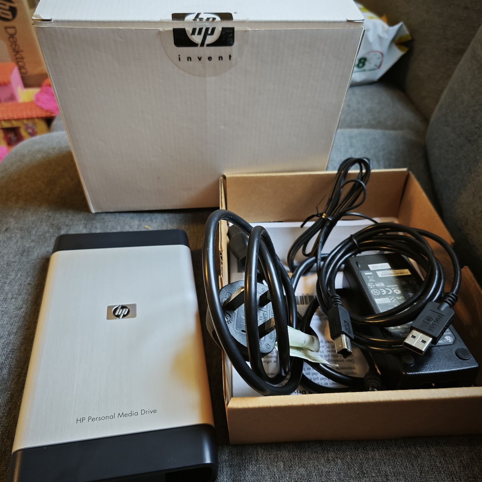 HP PERSONAL MEDIA DRIVE MODEL HD1600 160GB 