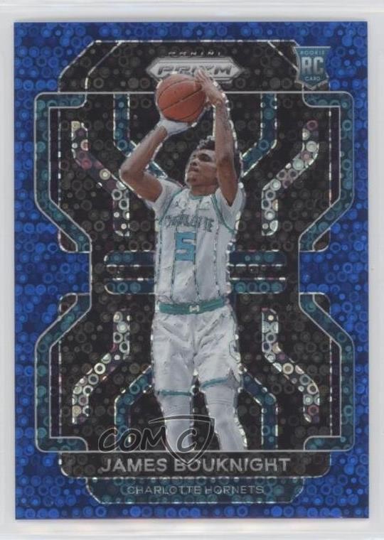 2021-22 Panini Prizm Fast Break Blue Prizm 81/150 James Bouknight #311 0ne9