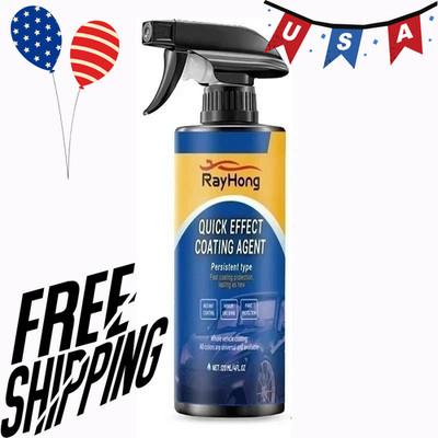 Car Coating Spray,Quick Effect Coating Agent,Car Scratch Wax Polish Spray Liquid