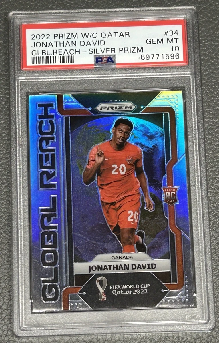 2022 Panini Prizm World Cup Qatar Jonathan David #34 for sale | eBay