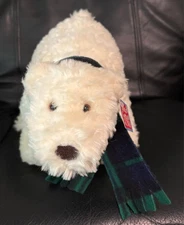 GUND Style 88030 'AVALANCHE" POLAR BEAR STUFFED TOY WITH SCARF