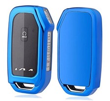 Soft TPU Protector Key Fob Cover Case fit for 2020 2021 2022 Kia Telluride Blue