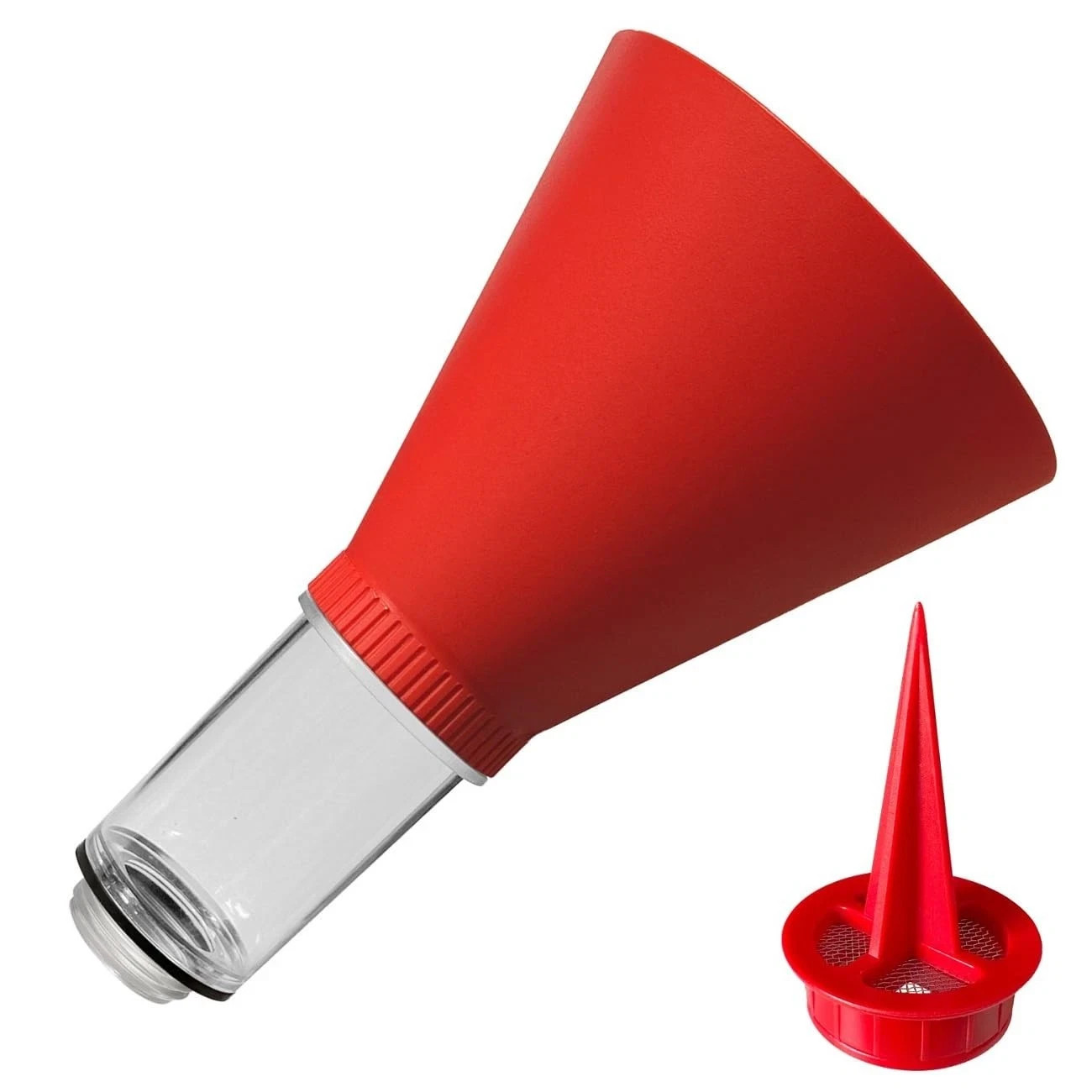 Funnel With Filter Screen For Toyota, Engine Change Tool Red