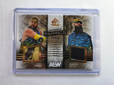 Colt Cabana Brandon Cutler 2025 Upper Deck SP Game Used AEW Fabrics Duals AFD-CC