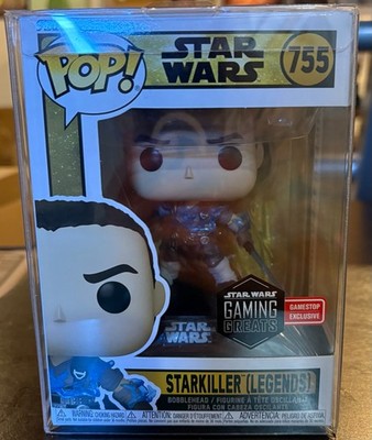 Funko Pop! Star Wars Starkiller Legends #755 GameStop Exclusive w/ Protector
