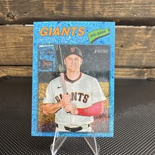 Topps Heritage 2023 Casey Schmitt Sparkle Parallel #27 Giants MLB Baseball Card