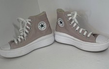 Women  s Size 6 Converse Chuck Taylor All-Star Hi Top. Pink Sand.