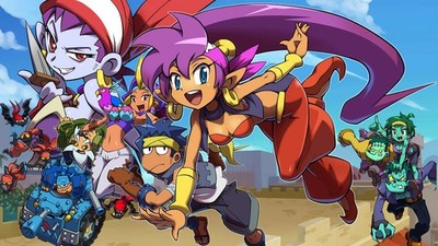 Shantae and the Pirates Curse Risky Boots Sky characters tank 11x17 Poster