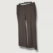 Ann Taylor Loft Petites Marisa Brown Trousers Size 6P