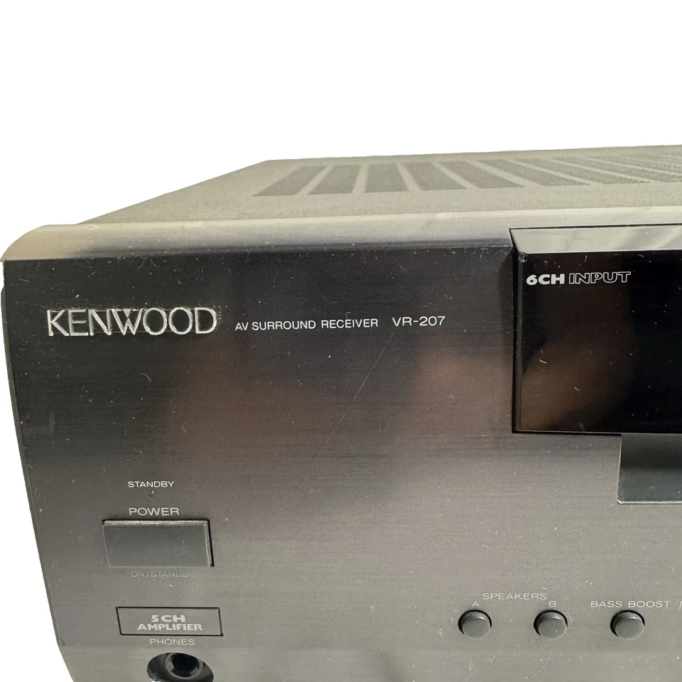 Kenwood Stereo Receiver VR-207 Home Theater, Working Tested - Image 3 of 4