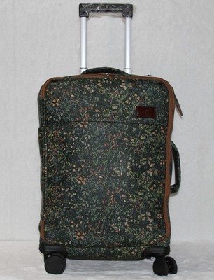 Patricia Nash Cagliari Roller Duffel Trolley Luggage Suitcase Tuscan Fields NWT