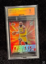 2024 Donruss Optic Express Lane LeBron James Holo #2 MBA 9 Lakers