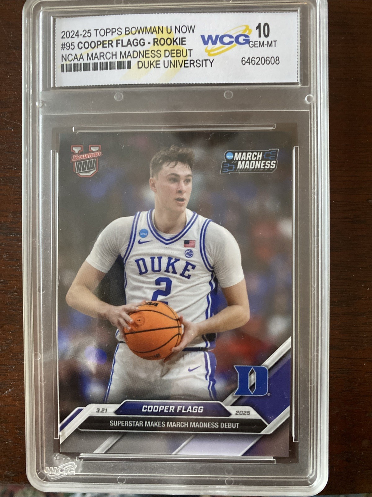 2024-25 Bowman U Now - Cooper Flagg #95 /10989 (RC)