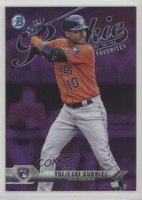 2017 Bowman Chrome ROY Favorites Mega Box Mojo Refractor Purple Yuli Gurriel 1i9