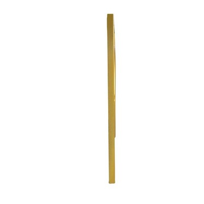 Modern Gold 3-Piece Rectangular Wall Mirror Set, Decorative Home for Bedroom &