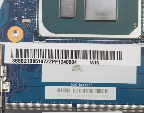 Lenovo ideapad 3-14ITL6 Laptop BDPLANAR MB L82H7 WIN 7505UMA_4G RPMC - 第 8/8 張圖片