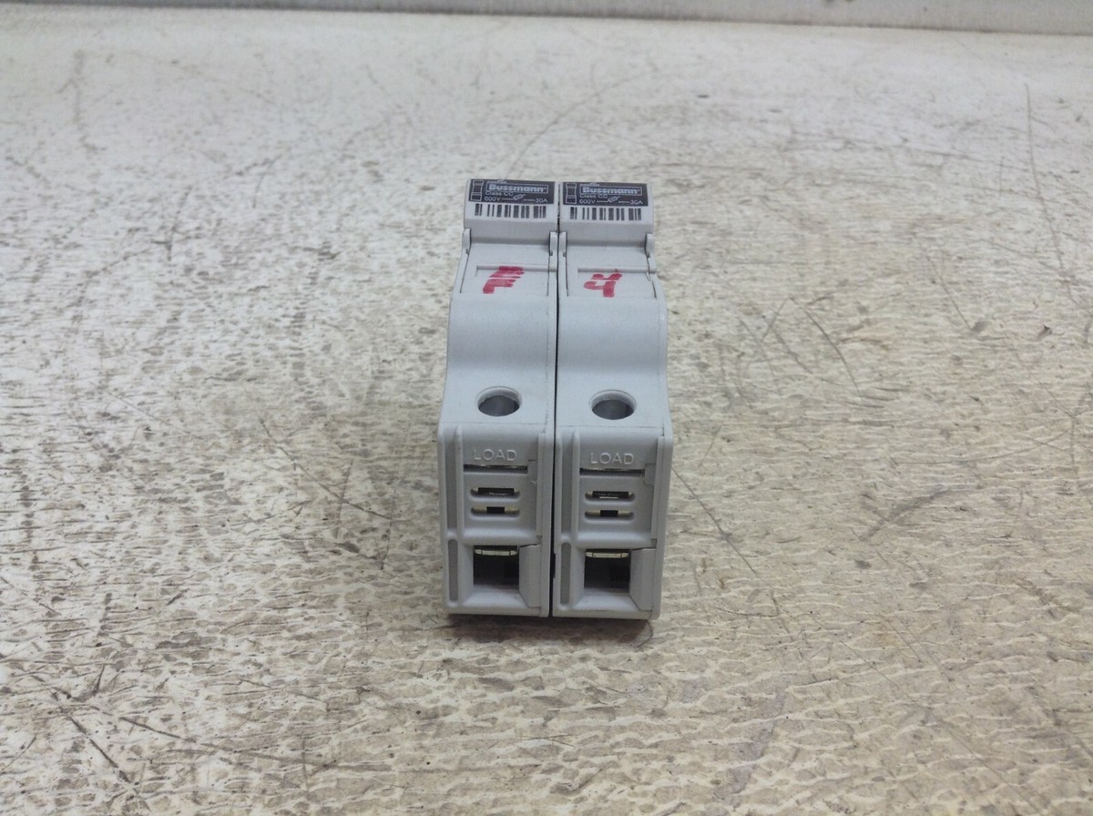 Porte-fusible Cooper Bussmann CHCC2I 2 Pôles 600V 30A - Modèle CHCC2 | Pour Installations électriques