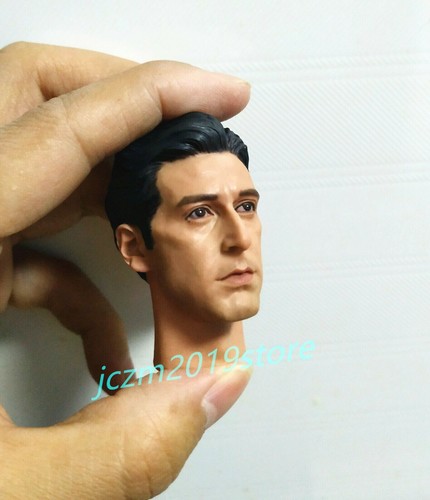 1/6 The Godfather Al Pacino Head Sculpt Michael Corleo For 12'' Figure Body Toy - Picture 3 of 4