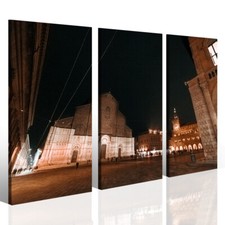 Quadro Bologna Basilica di San Petronio stampa su tela immagini Italia