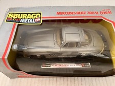 Vintage Bburago 1954 Mercedes Benz 300SL 1954 Silver