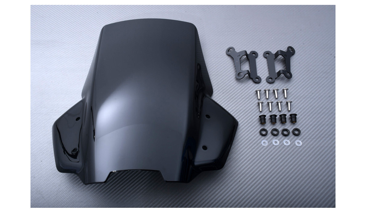 Pare-brise noir Suzuki Katana 1000 WDG0 protection aérodynamique premium