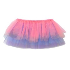 Freestyle by Danskin Girls' Colorful Pink Blue Purple Ballet Tutu, XS 4-6X