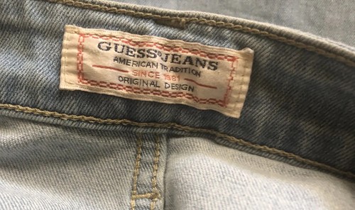 Guess Jeans Women’s 28 Light Blue Low Rise  Flare Bootcut Vintage Y2K - Picture 5 of 6