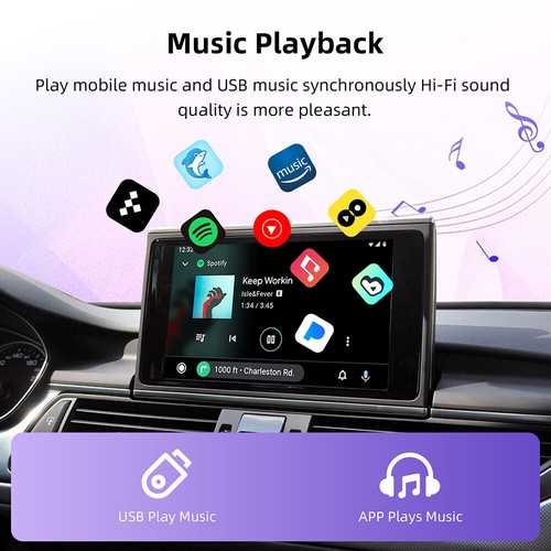 CarPlay Android Auto 7"/8.8" Screen Retrofit Kit for Audi A4, A5, Q2L, Q5L, Q7 - Picture 15 of 15