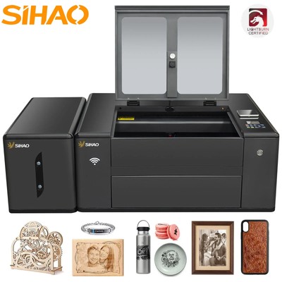 SIHAO 30W 3D Precision Laser Engraving Machine Intelligent Woodworking Tools