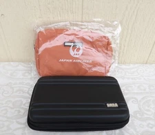 Lot of 2 ZERO HALLIBURTON For Japan Airlines Travel case