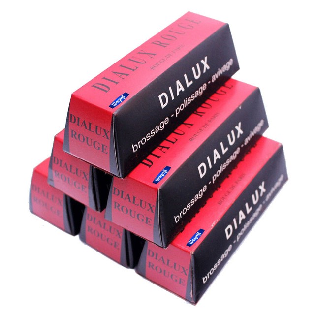 Dialux Red Rouge Polishing Compound Set 6 Bars Polish Yellow Gold