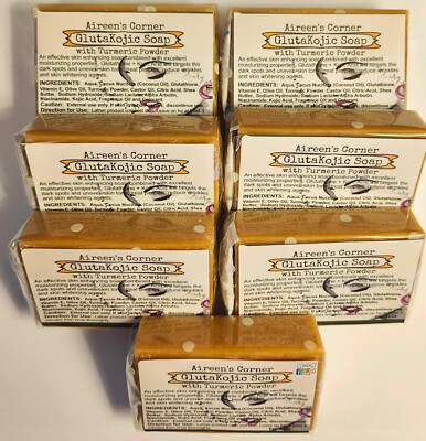 glutathione soap ebay 4 Bars x 125g Soap Vitamin C Gluta Gold Asantee Face And body Brightening  Soap main image 0